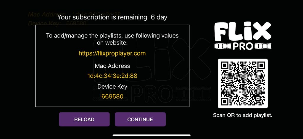 flix iptv activation