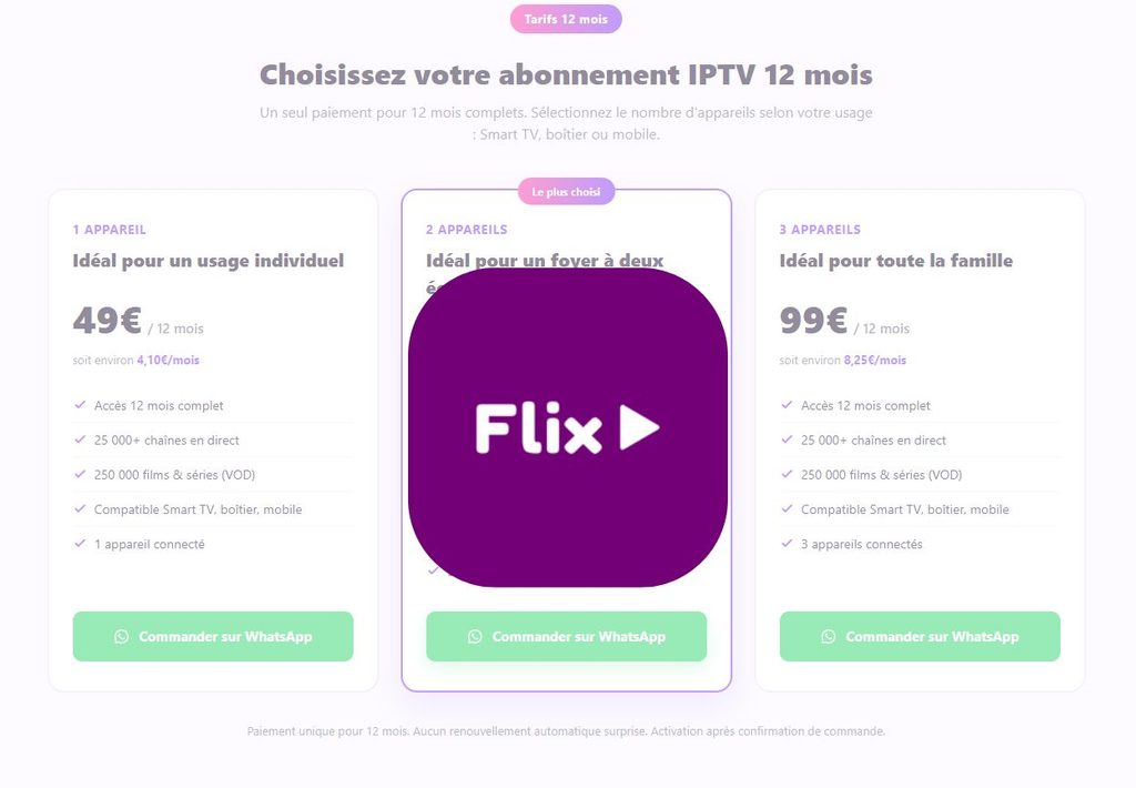 FLIX IPTV PLAYER